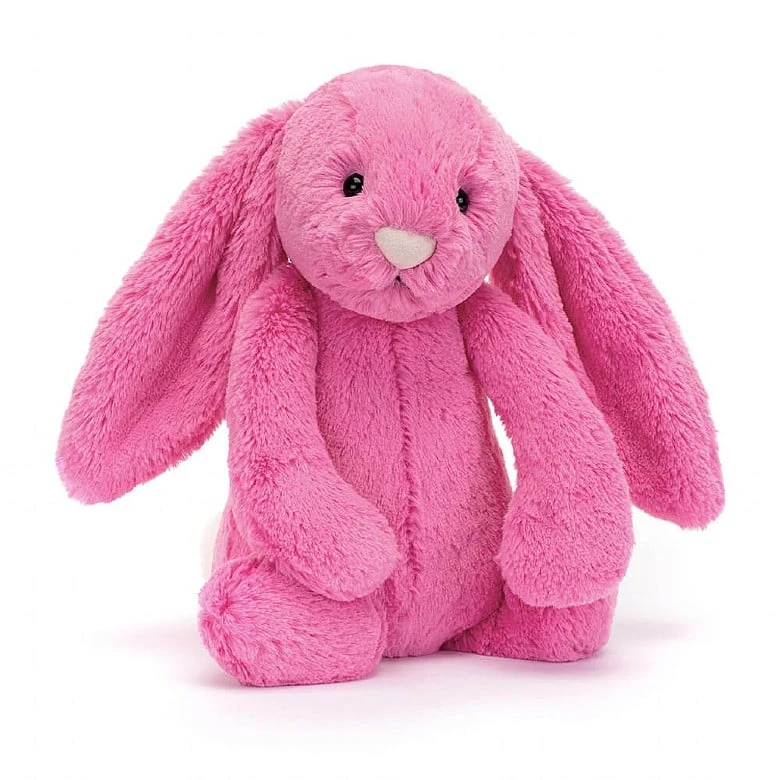 Bashful Hot Pink Bunny 1 Bashful Hot Pink Bunny