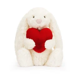 Bashful Red Love Heart Bunny -Baby Toy Store BB3LOVE 4