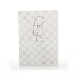 Bashful Bunny Beige Spots A6 Note Book