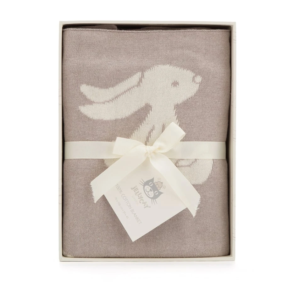 Bashful Pink Bunny Blanket 4 Bashful Pink Bunny Blanket - Image 4