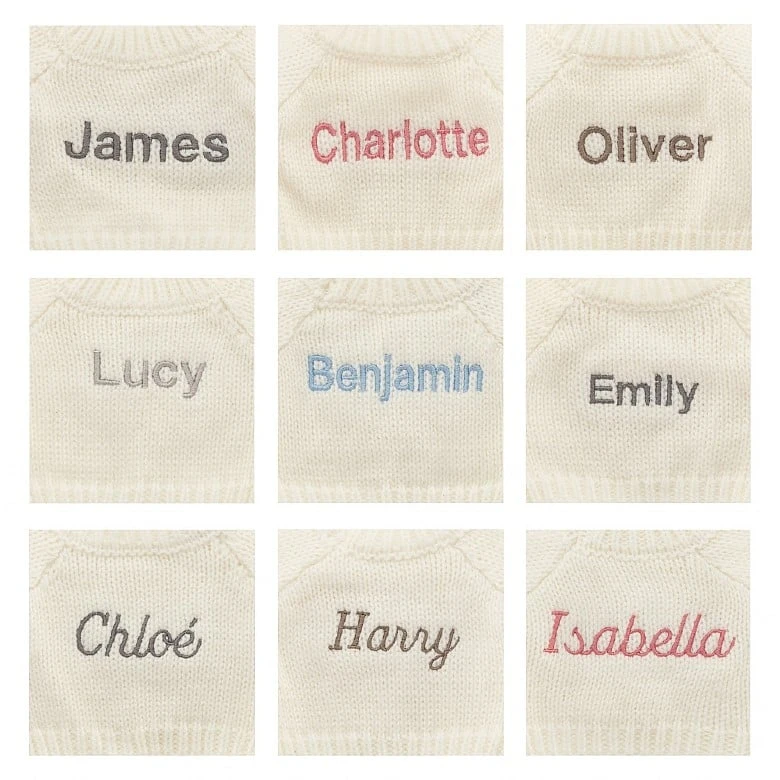 Bashful Petal Bunny With Personalised Cream Jumper 2 Bashful Petal Bunny With Personalised Cream Jumper - Image 2