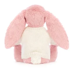 Bashful Petal Bunny With Personalised Cream Jumper 7 Bashful Petal Bunny With Personalised Cream Jumper -Baby Toy Store JUMPCBAS3PET 3
