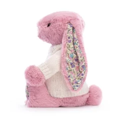 Blossom Tulip Bunny With Personalised Cream Jumper -Baby Toy Store JUMPCBLN3BTP 2