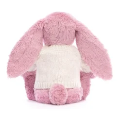 Blossom Tulip Bunny With Personalised Cream Jumper -Baby Toy Store JUMPCBLN3BTP 3