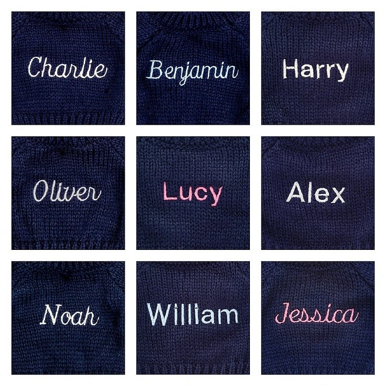 Bashful Tiger With Personalised Navy Jumper 4 Bashful Tiger With Personalised Navy Jumper - Image 4