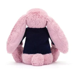 Blossom Tulip Bunny With Personalised Navy Jumper -Baby Toy Store JUMPNBLN3BTP 2