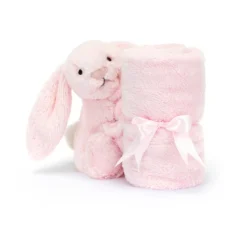 Personalised Bashful Pink Bunny Soother -Baby Toy Store PERSSOB444P 3