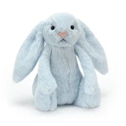 Bashful Blue Bunny Rattle