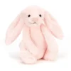 Bashful Pink Bunny Rattle