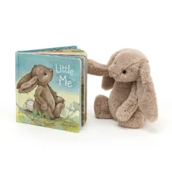 Little Me Book And Bashful Beige Bunny