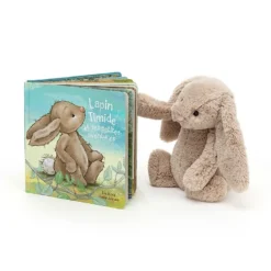 Lapin Timide Et Ses Petites Aventures & Bashful Beige Bunny