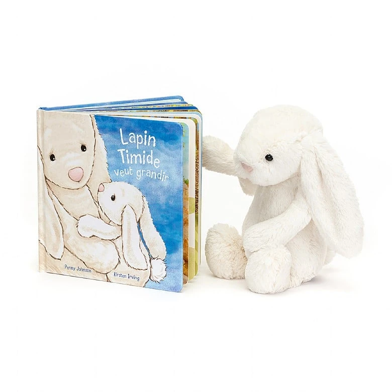 Lapin Timide Veut Grandir & Bashful Cream Bunny 1 Lapin Timide Veut Grandir & Bashful Cream Bunny