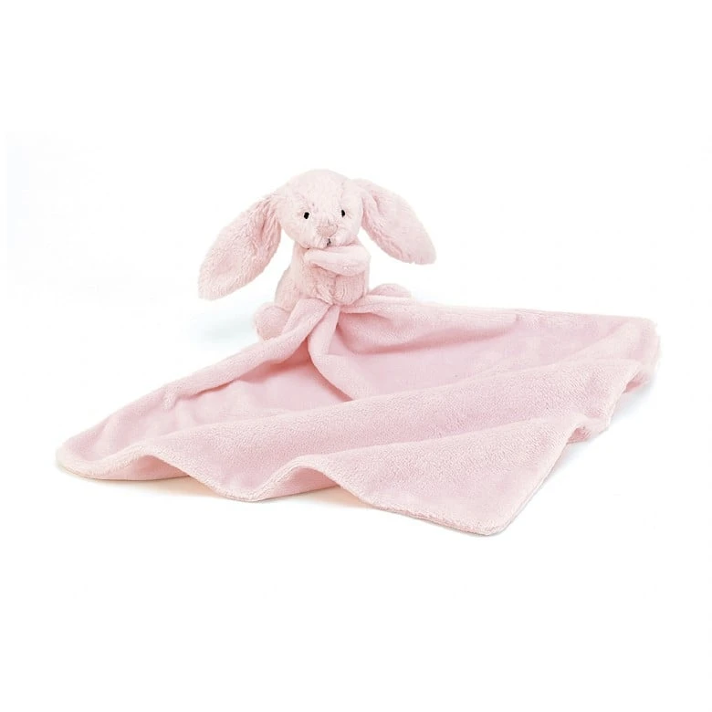 Bashful Pink Bunny Soother 1 Bashful Pink Bunny Soother