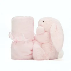 Bashful Pink Bunny Soother 5 Bashful Pink Bunny Soother -Baby Toy Store SOB444P 2